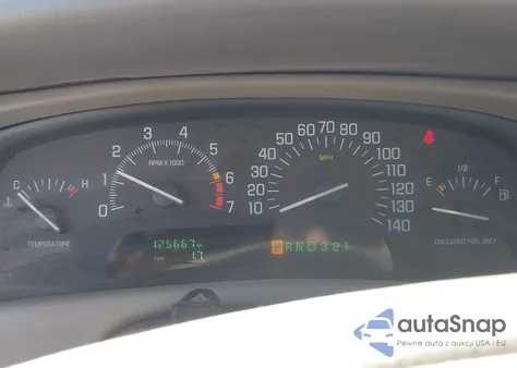 2000 Buick Park Avenue из США, поврежденный, VIN 1G4CW52K5Y4121002